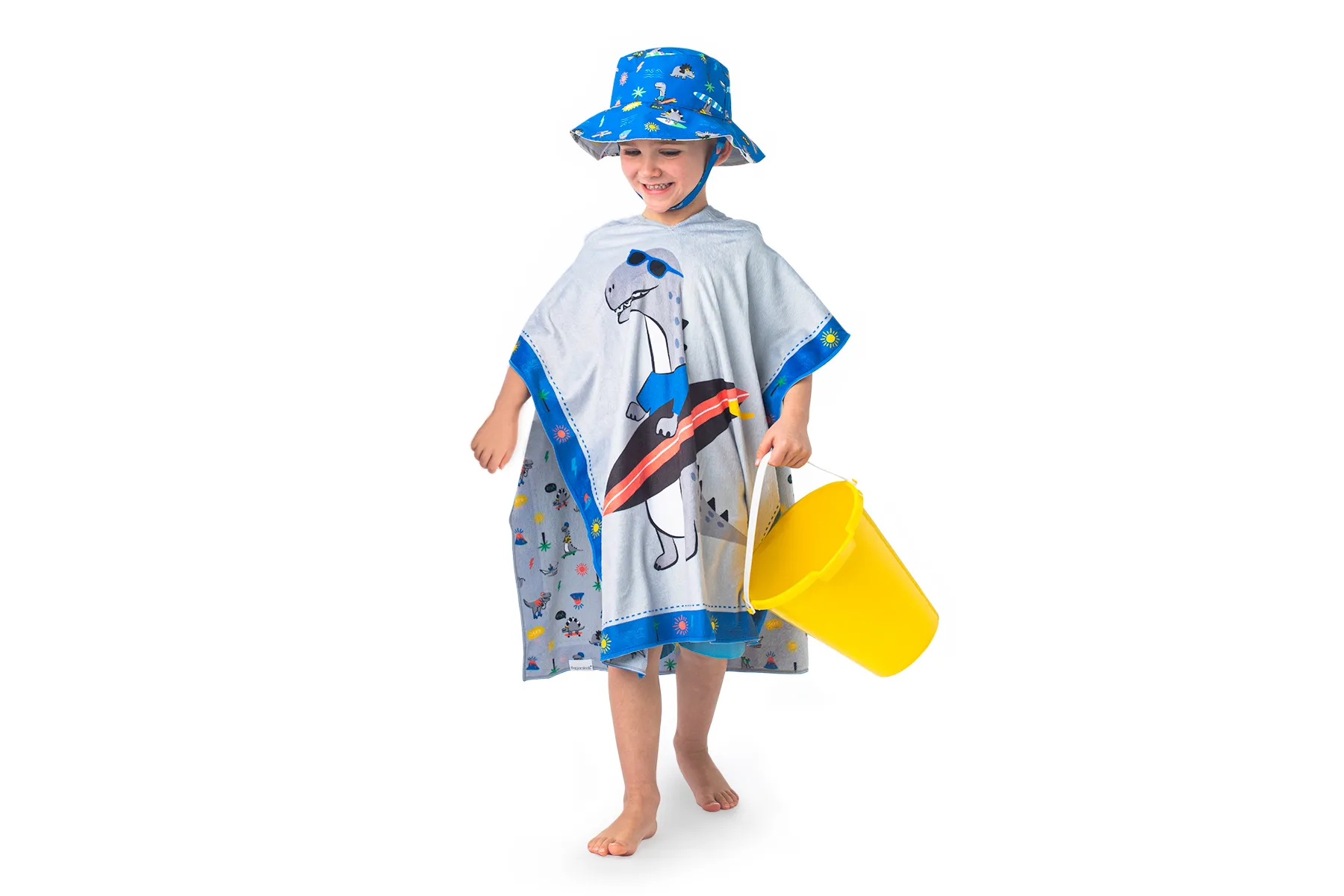 Reversible Kids Cover Up - Dino